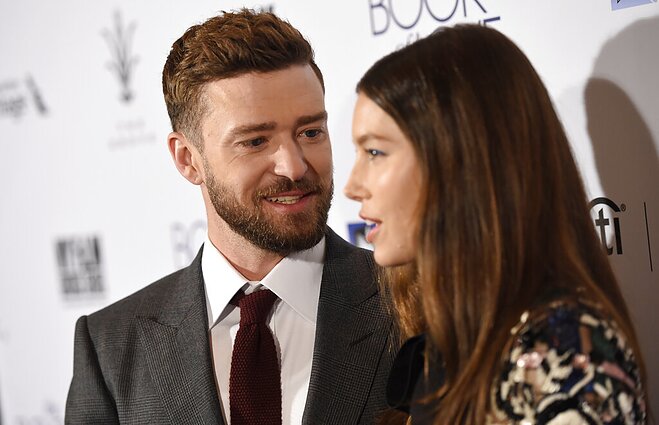 Justinas Timberlake`as ir Jessica Biel