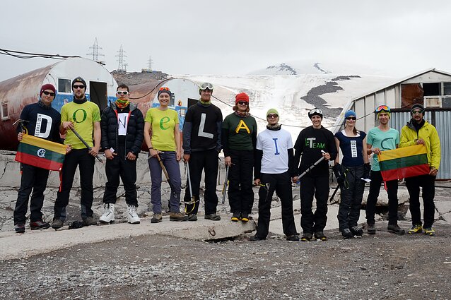Lietuvių ekspedicija į Elbrusą 2014 m. Lietuvių ekspedicija į Elbrusą 2014 m.