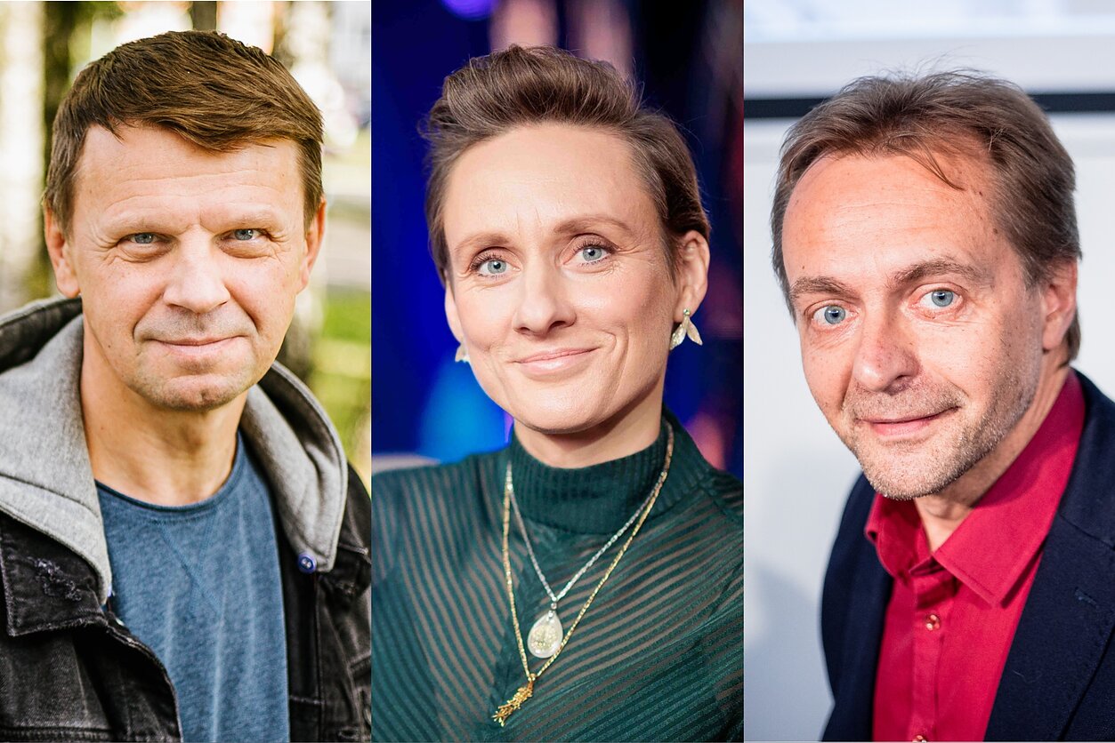 Rolandas Kazlas, Gintarė Masteikaitė, Vaidas Jauniškis Rolandas Kazlas, Gintarė Masteikaitė, Vaidas Jauniškis