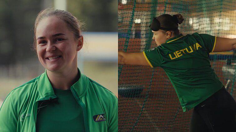 Paralimpietė disko metikė Oksana: vaikystėje piršto mintį, jog sportas – ne silpnaregiams