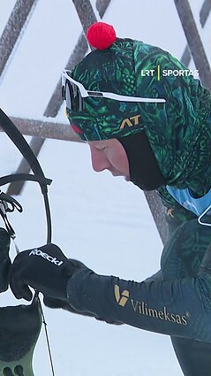 Dombrovskis olimpines žaidynes pasitinka viltingai