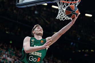 Ąžuolas Tubelis. Eurolyga: Kauno „Žalgiris“ – „Monaco“ Ąžuolas Tubelis. Eurolyga: Kauno „Žalgiris“ – „Monaco“
