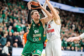 Edgaras Ulanovas. Eurolyga: Kauno „Žalgiris“ – „Monaco“ Edgaras Ulanovas. Eurolyga: Kauno „Žalgiris“ – „Monaco“