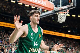 Dustinas Sleva. Eurolyga: Kauno „Žalgiris“ – „Monaco“ Dustinas Sleva. Eurolyga: Kauno „Žalgiris“ – „Monaco“