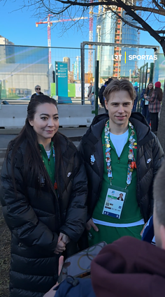 Reed ir Ambrulevičius jau įsikūrė olimpine dvasia alsuojančiame Milane