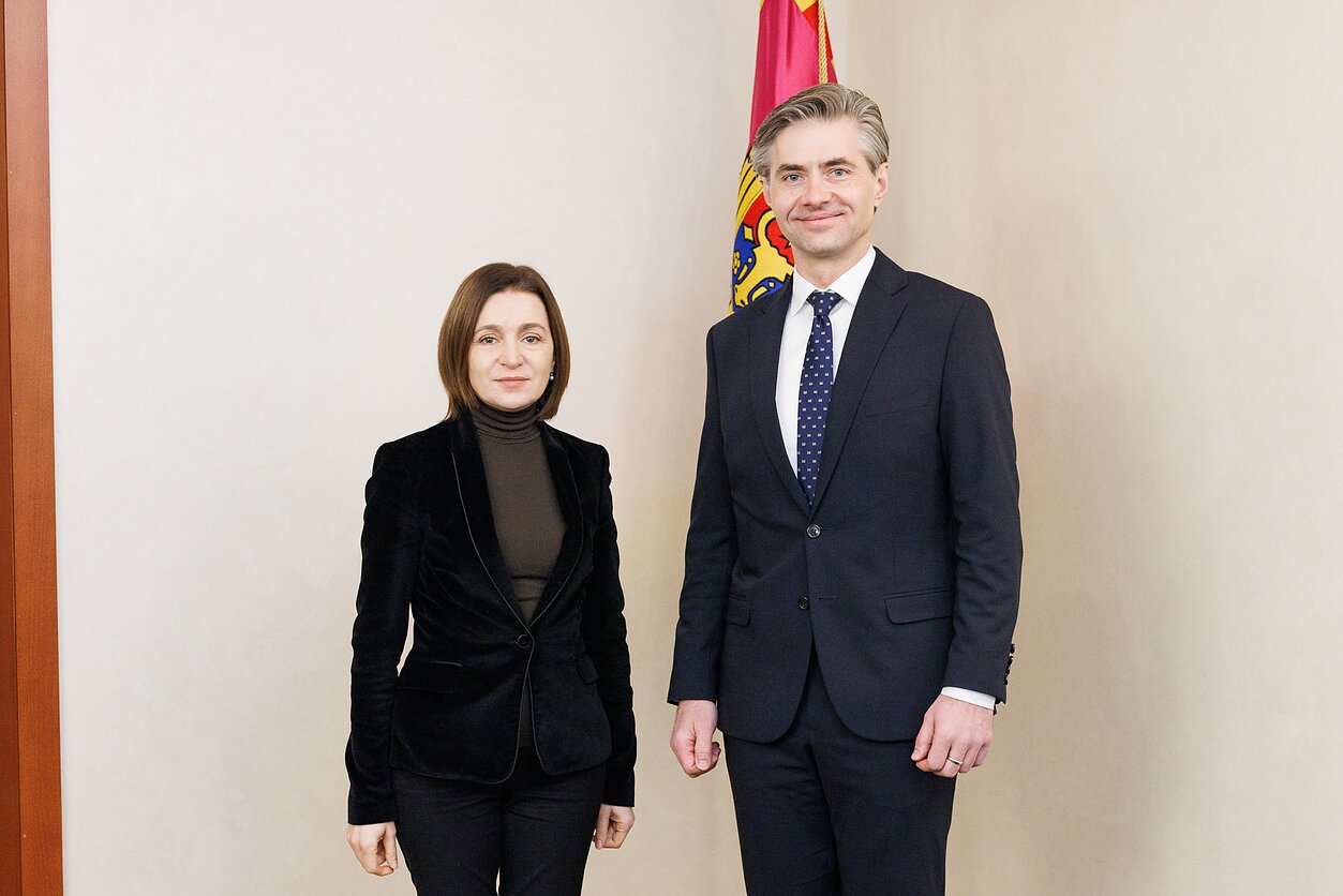 Lithuanian Foreign Minister Kęstutis Budrys meets Moldovan President Sandu Lithuanian Foreign Minister Kęstutis Budrys meets Moldovan President Sandu