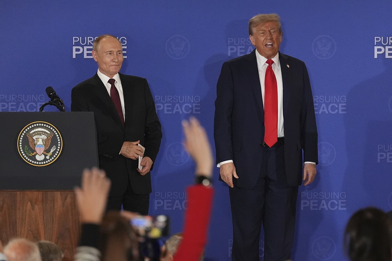 Vladimiras Putinas ir Donaldas Trumpas