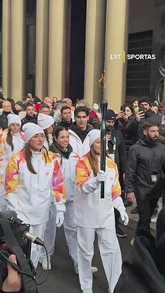 Olimpinė ugnis jau artėja link „San Siro“ stadiono Milane