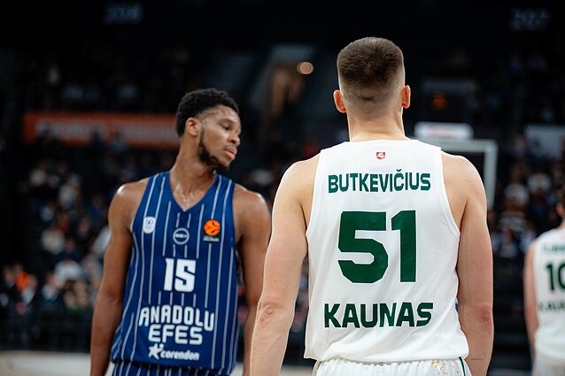 Eurolyga: Stambulo „Anadolu Efes“ – Kauno „Žalgiris“ Eurolyga: Stambulo „Anadolu Efes“ – Kauno „Žalgiris“