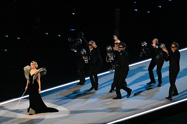 2026 m. Milano ir Kortinos žiemos olimpinių žaidynių atidarymo akimirka, Matilda De Angelis 2026 m. Milano ir Kortinos žiemos olimpinių žaidynių atidarymo akimirka, Matilda De Angelis