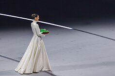 2026 m. Milano ir Kortinos žiemos olimpinių žaidynių atidarymas. Vittoria Ceretti 2026 m. Milano ir Kortinos žiemos olimpinių žaidynių atidarymas. Vittoria Ceretti