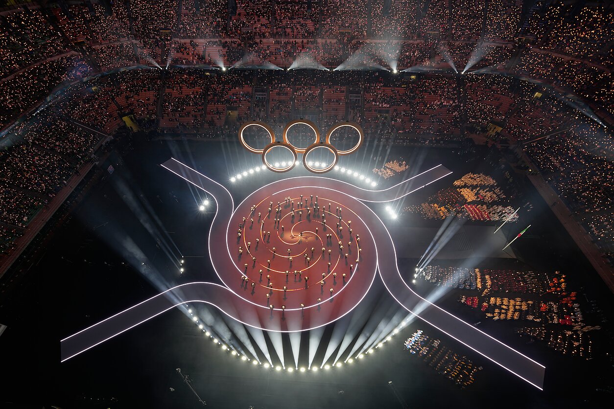 2026 m. Milano ir Kortinos žiemos olimpinių žaidynių atidarymo ceremonija 2026 m. Milano ir Kortinos žiemos olimpinių žaidynių atidarymo ceremonija