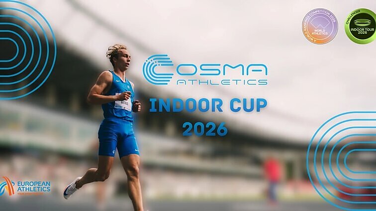 Cosma Indoor Cup 2026. Pasaulinis lengvosios atletikos turas. Iššūkio etapas