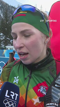 Žurauskaitė: dabar aš tikrai olimpietė