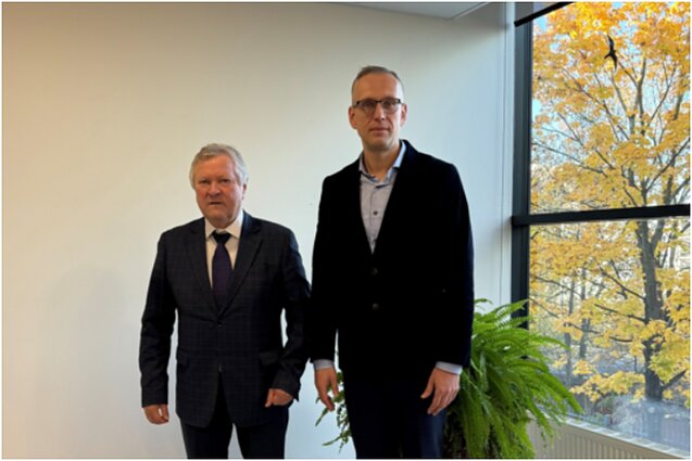 Kazys Starkevičius ir Jurijus Kornijenko