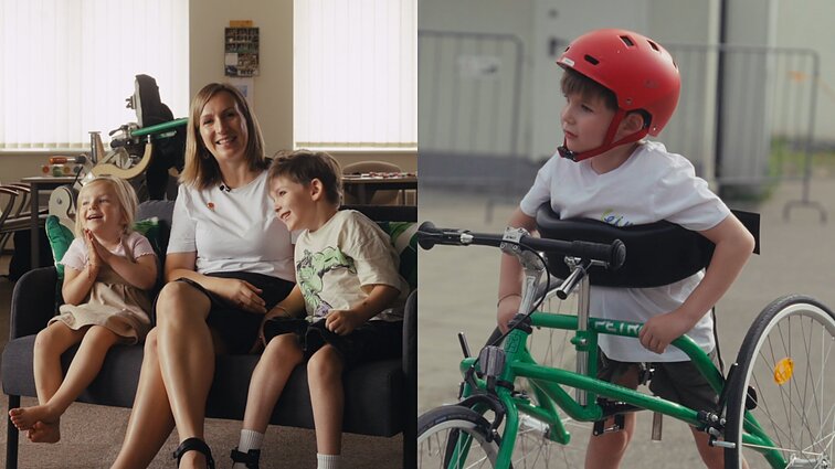 Vaikams su negalia judėti padedanti Jūratė: norėjau savo sūnui suteikti judėjimo džiaugsmą