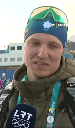 Vaičiulio komentaras prieš startą olimpiadoje