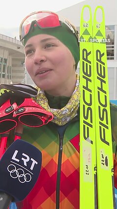 Biatlonininkės Urumovos komentaras prieš debiutą olimpiadoje