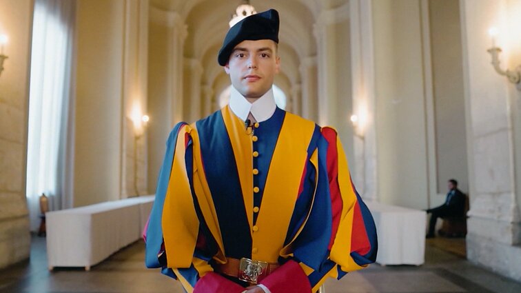 Popiežių saugantis ir šveicarų gvardiečio priesaiką davęs Dario: esu pasiruošęs dėl jo mirti