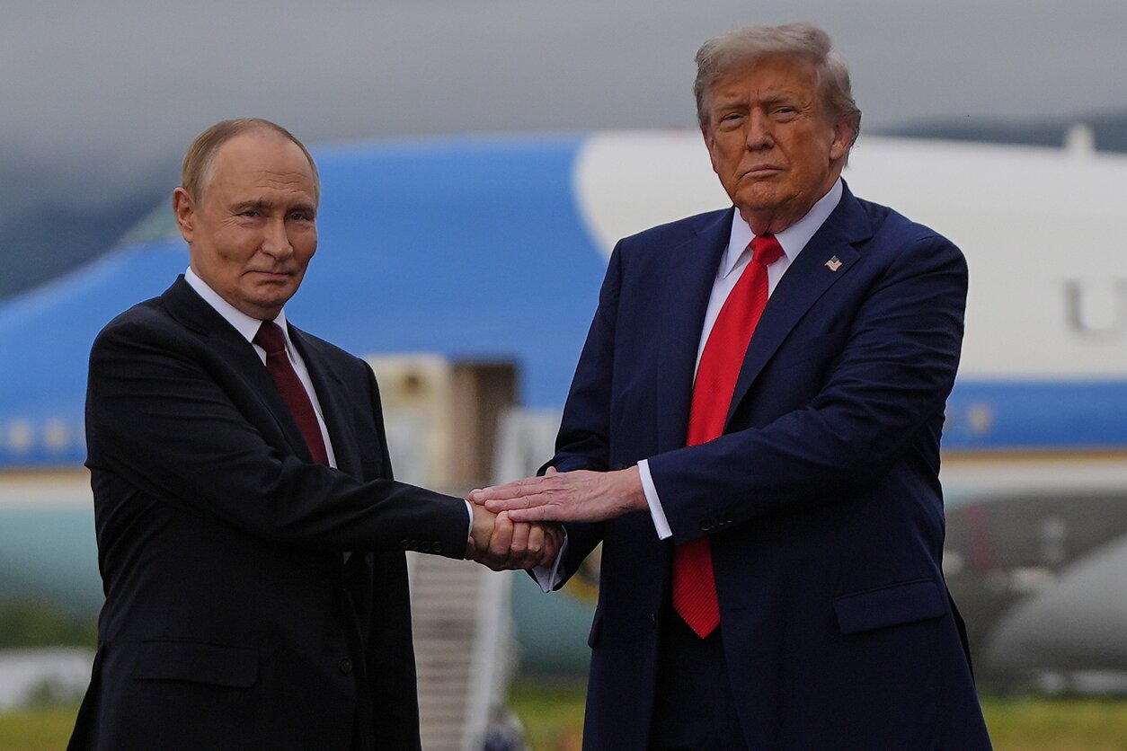 Vladimiras Putinas ir Donaldas Trumpas Vladimiras Putinas ir Donaldas Trumpas