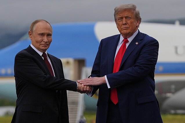 Vladimiras Putinas ir Donaldas Trumpas Vladimiras Putinas ir Donaldas Trumpas
