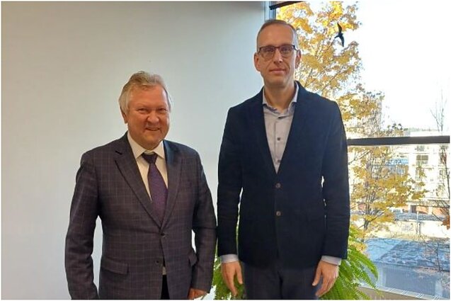 Kazys Starkevičius ir Jurijus Kornijenka