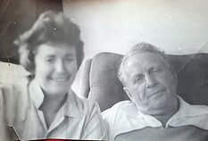 Rasa Eugenija su tėčiu 1979 m. Taline, kur jis ruošėsi olimpinėms žaidynėms Rasa Eugenija su tėčiu 1979 m. Taline, kur jis ruošėsi olimpinėms žaidynėms