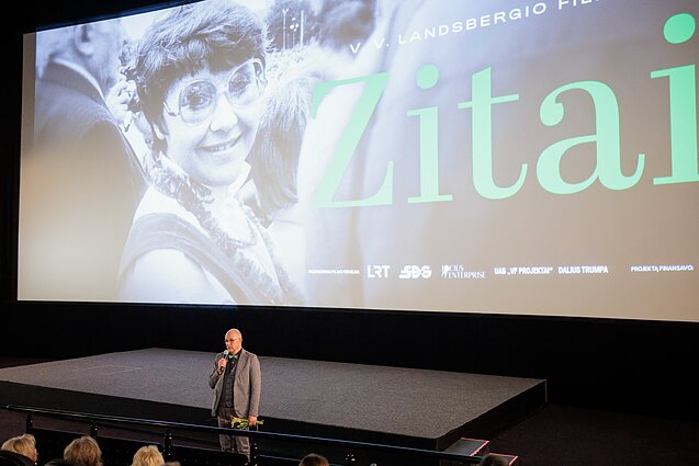 Antradienio vakarą Vilniuje vyko naujausio Vytauto V. Landsbergio filmo „Zitai“ premjera