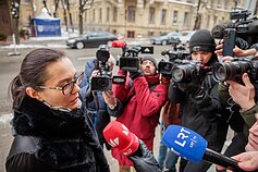 Agnė Silickienė atvyko į STT