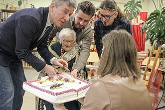 Leonora Kontrimienė, Lithuania's oldest person, celebrated her 110th birthday Leonora Kontrimienė, Lithuania's oldest person, celebrated her 110th birthday