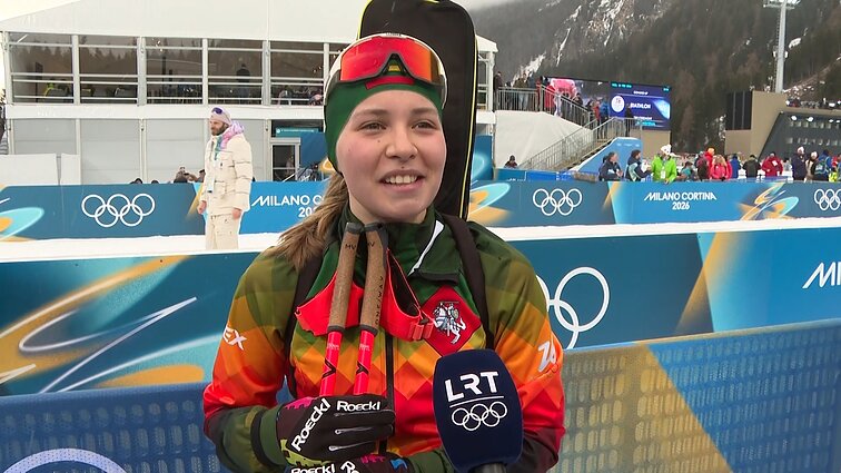 Olimpinį debiutą Urumova vertina su šypsena veide: esu laiminga Olimpinį debiutą Urumova vertina su šypsena veide: esu laiminga