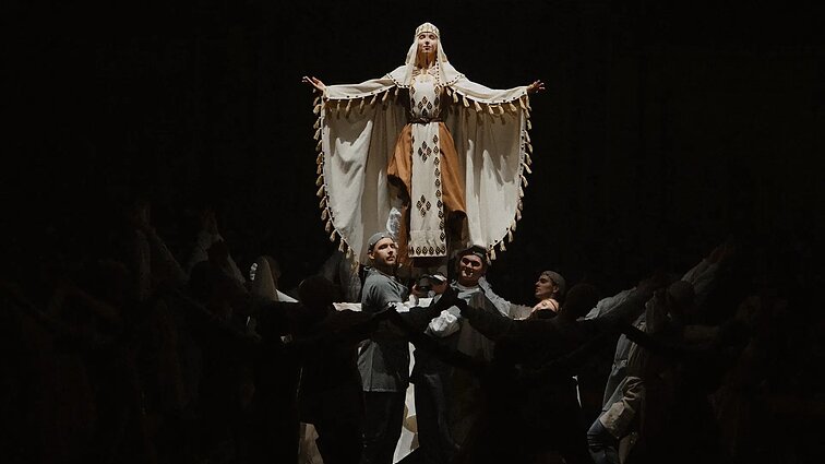 VU Dainų ir šokių ansamblio jubiliejinis koncertas „Vilniaus miesto balti bromai“