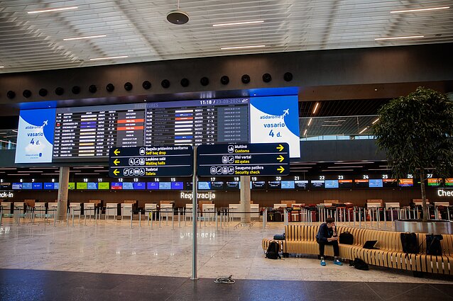Vilniaus oro uostas. Asociatyvi nuotr. 