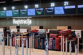 Vilniaus oro uostas. Asociatyvi nuotr.  