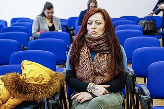 Šiaulių apylinkės teismas. Teisiamoji Irma Gajauskaitė