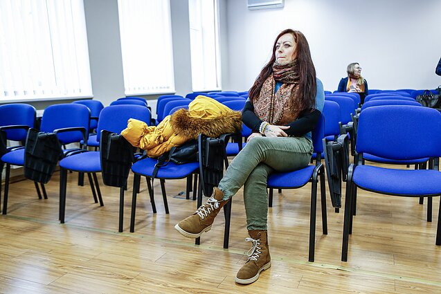 Šiaulių apylinkės teismas. Teisiamoji Irma Gajauskaitė Šiaulių apylinkės teismas. Teisiamoji Irma Gajauskaitė