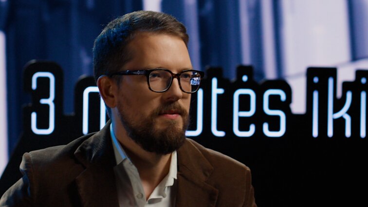 Lietuvių vaidybinį filmą „Rašytojas“ pristato filmo režisierius Romas Zabarauskas