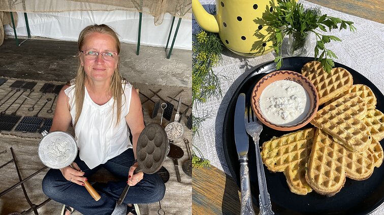 Ypatingus blynus gaminanti keptuvių kolekcionierė Vita: kolekcionuoti maloniau, nei kepti