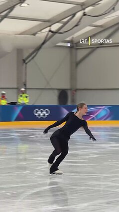 Kaip atrodo Variakojytės treniruotė prieš olimpinį startą?