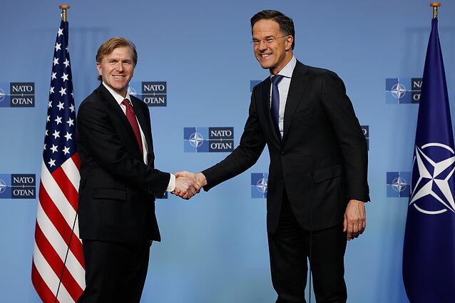 Elbridge`as Colby ir Markas Rutte