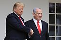 Donaldas Trumpas ir Benjaminas Netanyahu 