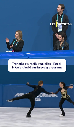 Trenerių ir sirgalių reakcijos į Reed ir Ambrulevičiaus laisvąją programą