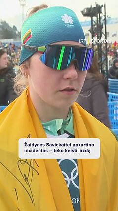 Žaidynes Savickaitei apkartino incidentas – teko keisti lazdą