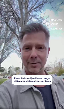 Su Pasauline radijo diena visus klausytojus!
