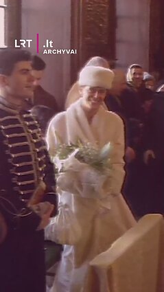 Prancūzų pora susituokė Vilniuje. Sensacija? 1994 m. dar ir kokia!