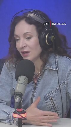 Livija Gradauskienė prisiminė, kaip atsidūrė radijuje