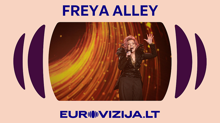 EUROVIZIJA.LT 2026. Freya Alley – „No Kiss Goodbye“