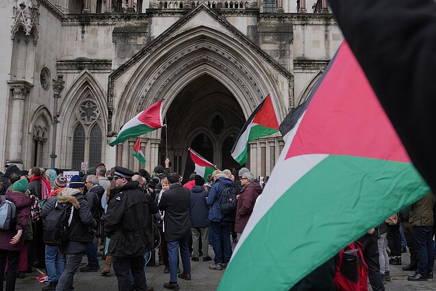 „Palestine Action“ rėmėjai „Palestine Action“ rėmėjai