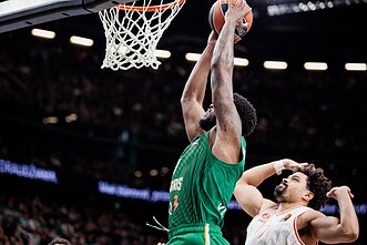 Mosesas Wrightas. Eurolyga: Kauno „Žalgiris“ – Tel Avivo „Hapoel“ Mosesas Wrightas. Eurolyga: Kauno „Žalgiris“ – Tel Avivo „Hapoel“
