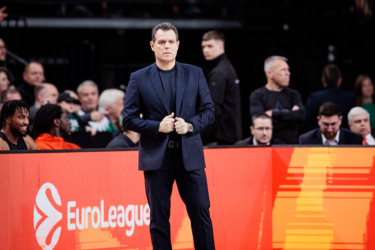 Dimitris Itoudis. Eurolyga: Kauno „Žalgiris“ – Tel Avivo „Hapoel“